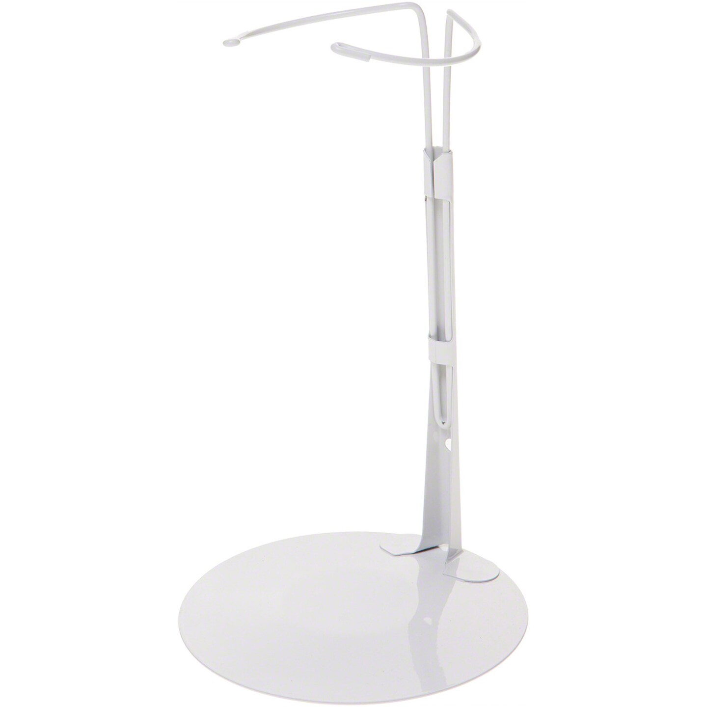 Kaiser 3101 White Adjustable Doll Stand, fits 15 to 20 inch Dolls, waist width adjusts from 3.75 to 4 inches