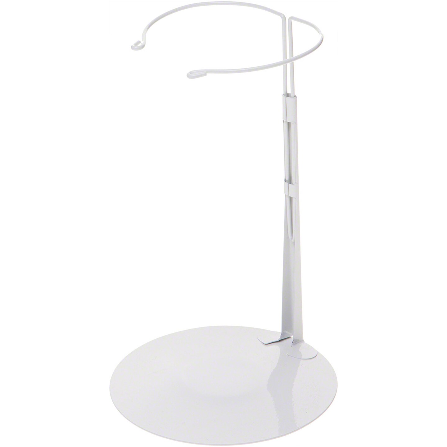 Kaiser 3301 White Adjustable Doll Stand, fits 16 to 26 inch Dolls, waist width adjusts from 6 to 6.75 inches