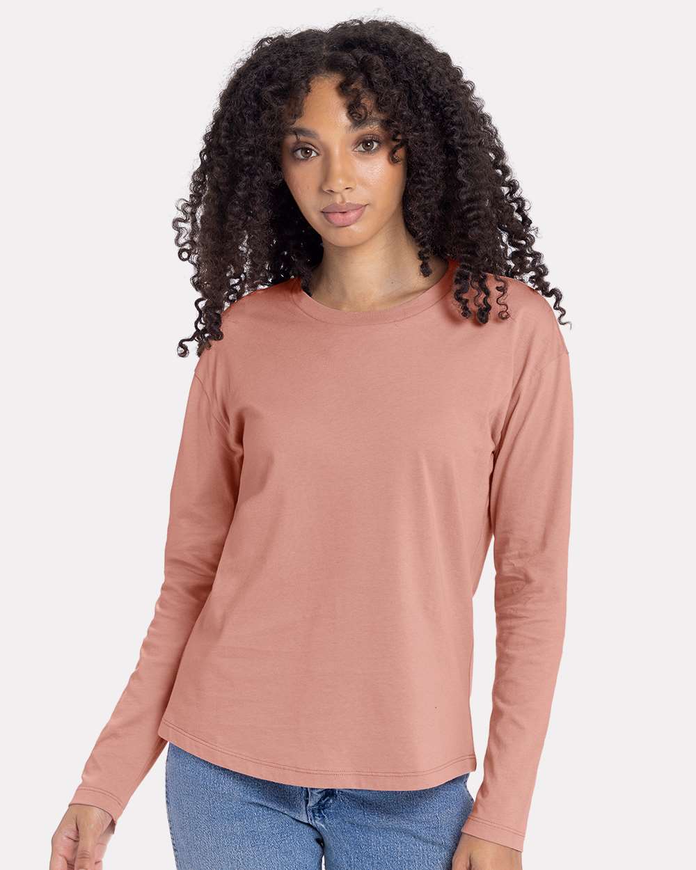 Cotton Blend Extended Shoulder Shirt