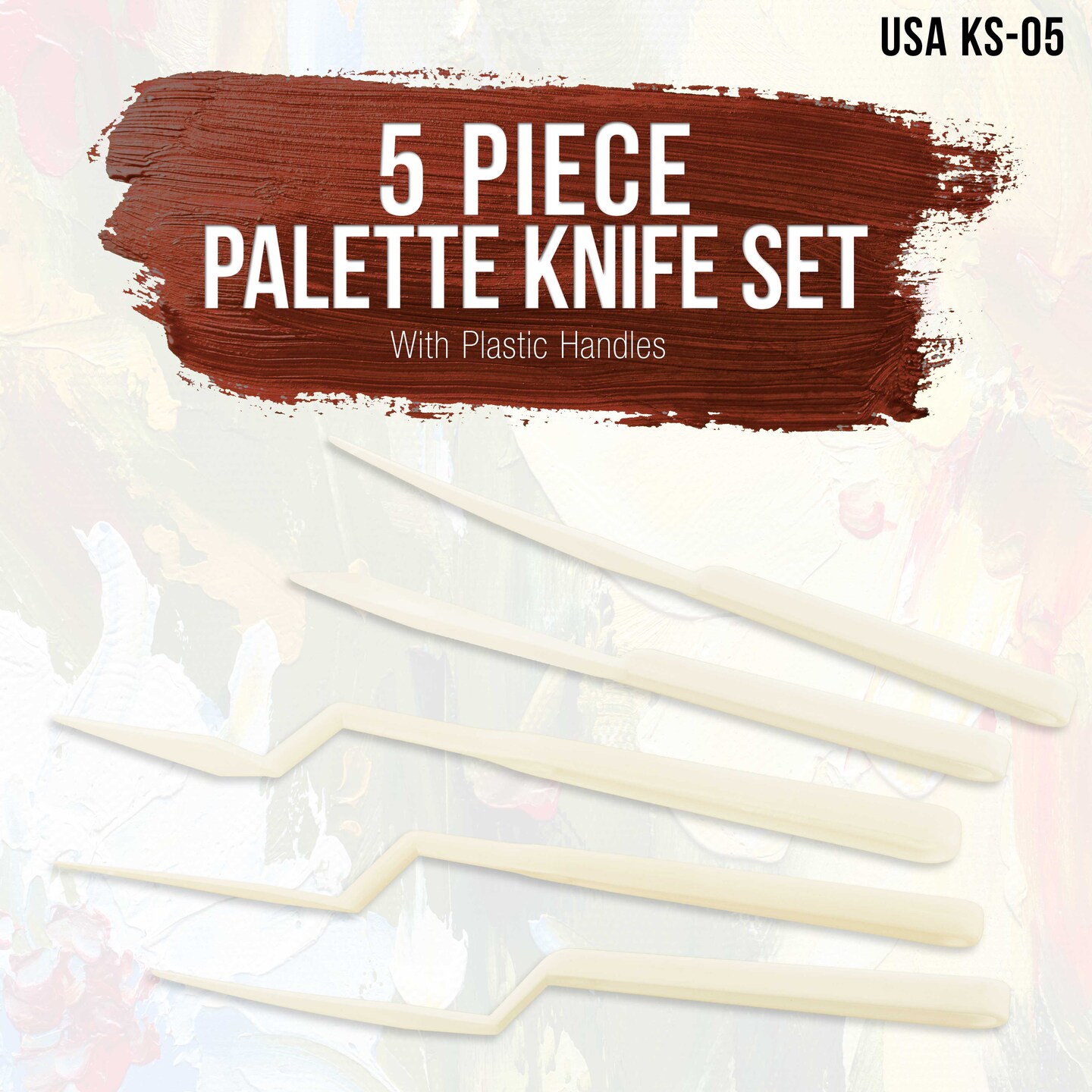 Plastic Palette Knife Set by Artist's Loft™, 6ct.