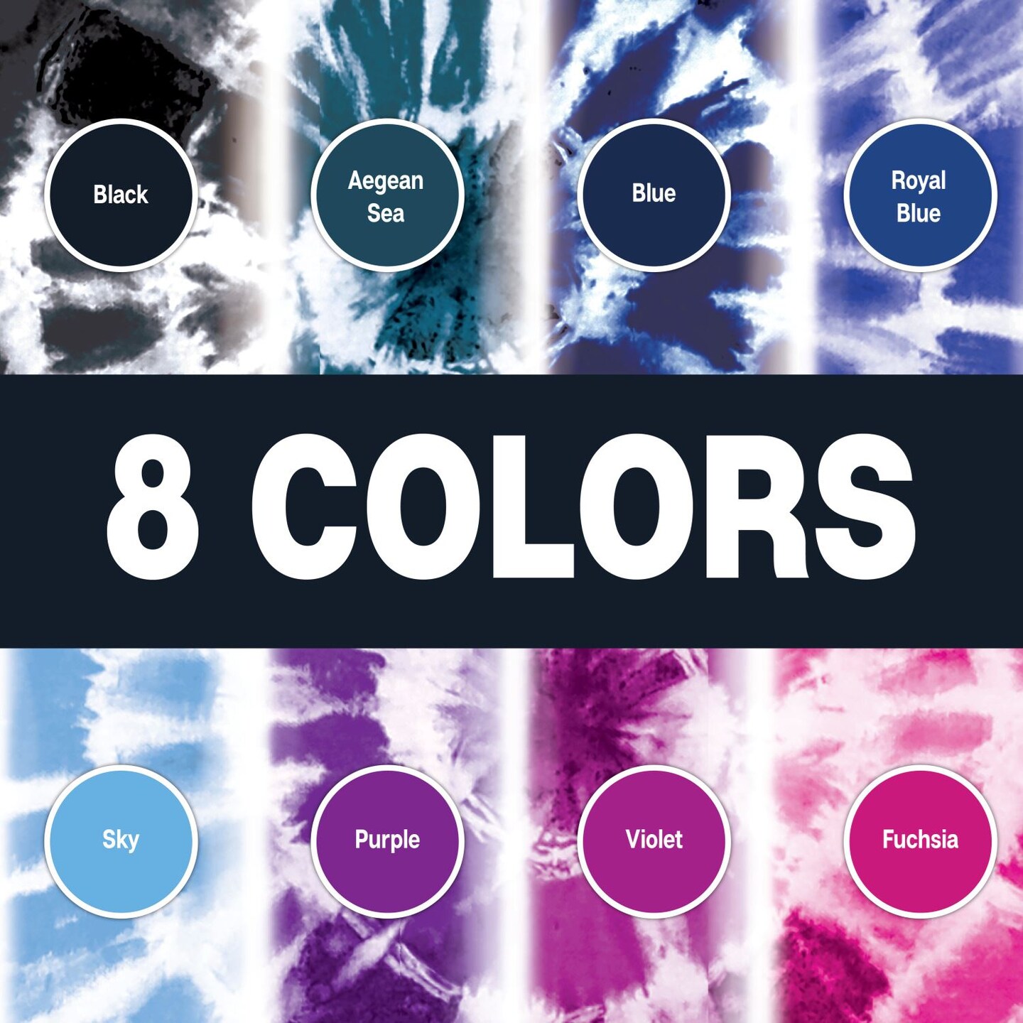 Tulip Celestial 8-Color Tie-Dye Kit