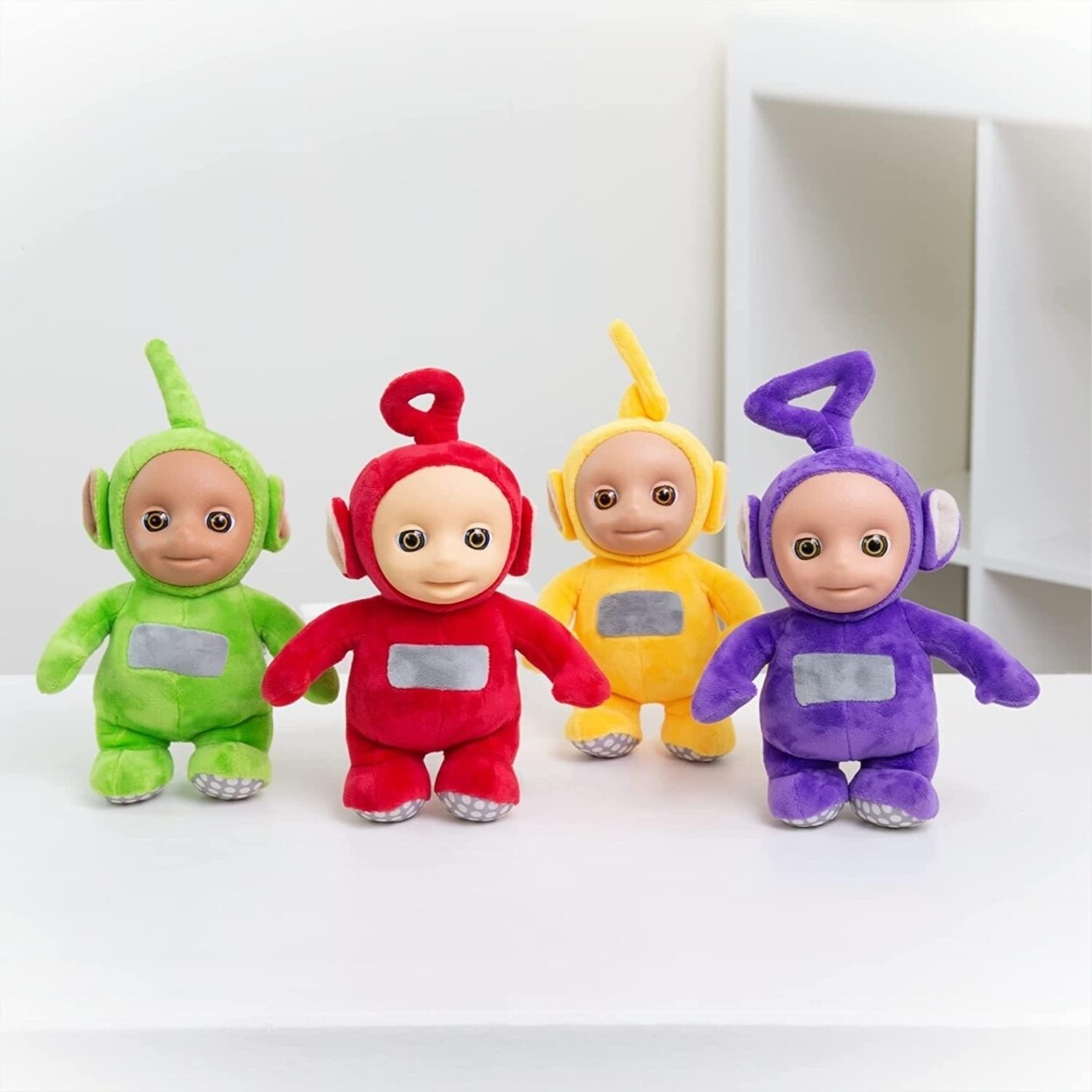 Mighty Mojo Teletubbies Talking Tinky Winky Purple Plush 11&#x22; Doll Giggles Teletubby Toy