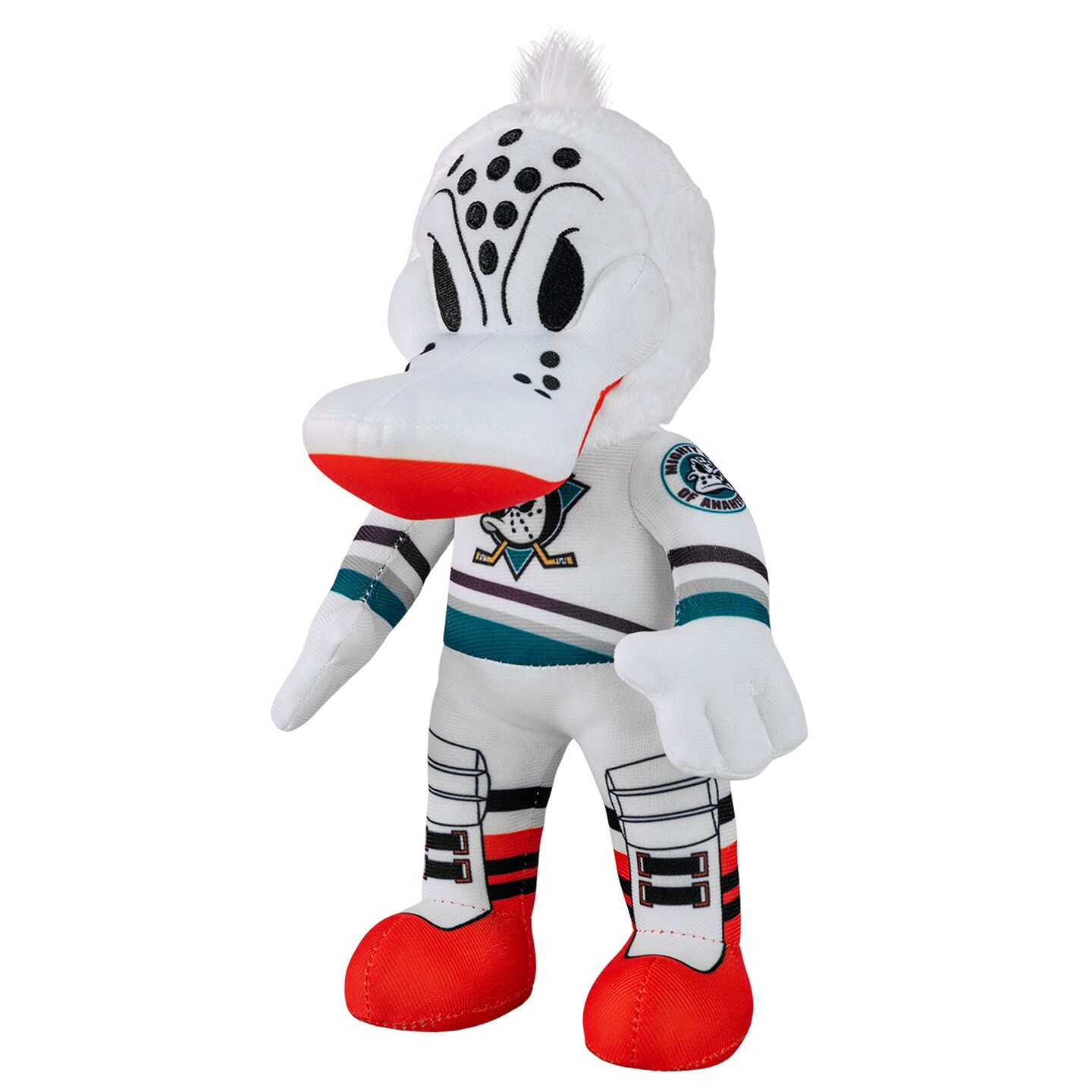 Bleacher Creatures Anaheim Ducks Wild Wing 10&#x22; Mascot Plush Figure (Teal Triangle Uniform)
