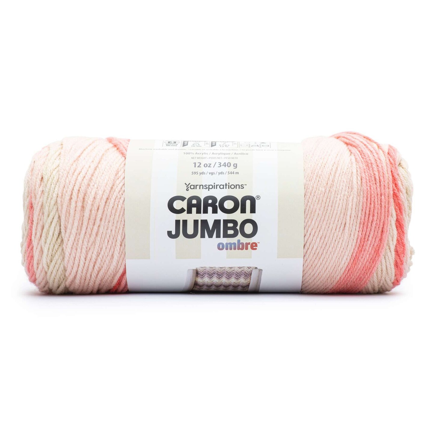 Caron Jumbo Print Ombre Yarn-Blossom | Michaels