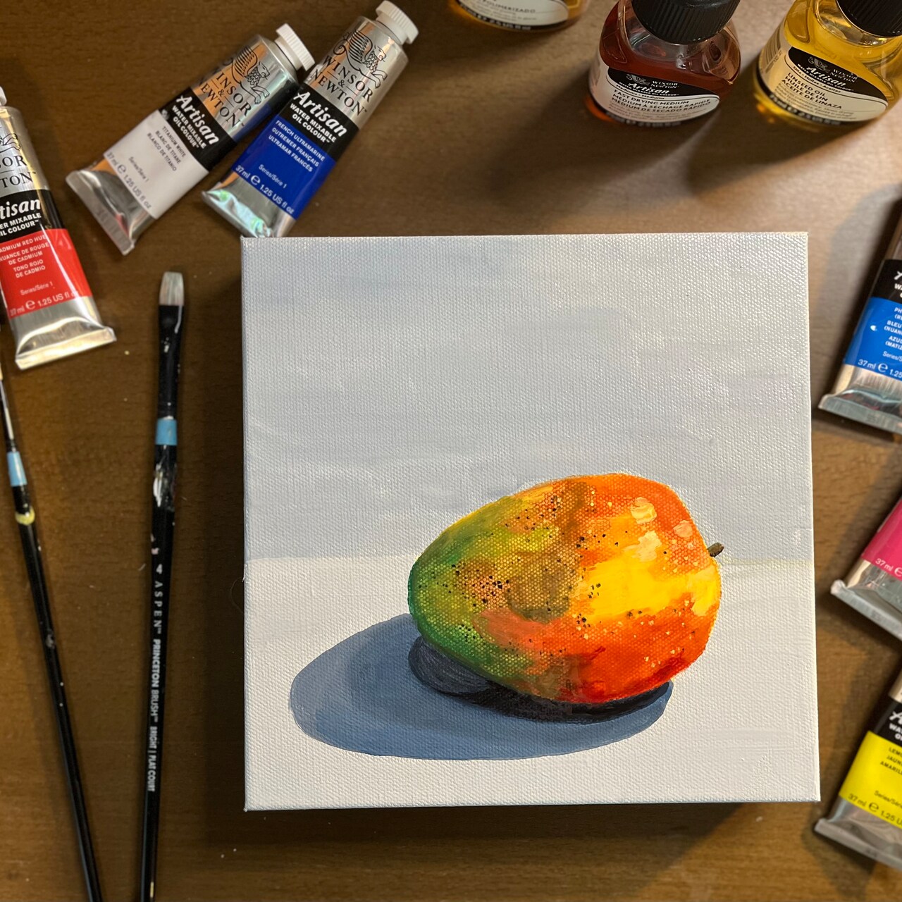 Still Life Painting in Water Mixable Oils, Part I