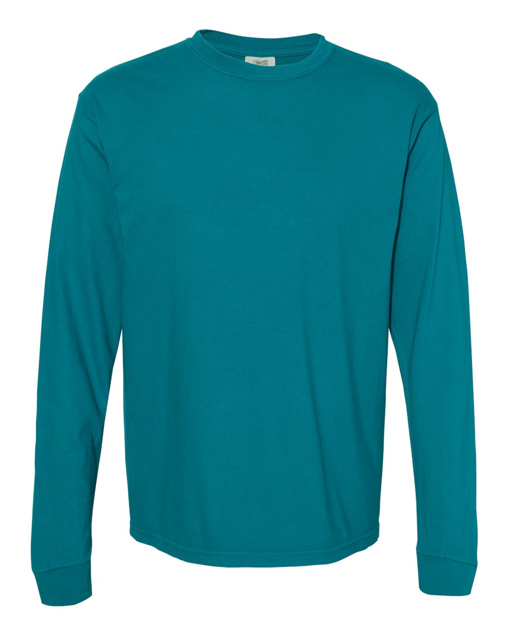 Comfort Colors&#xAE; Garment-Dyed Heavyweight Crew Neck Long Sleeve T-Shirt