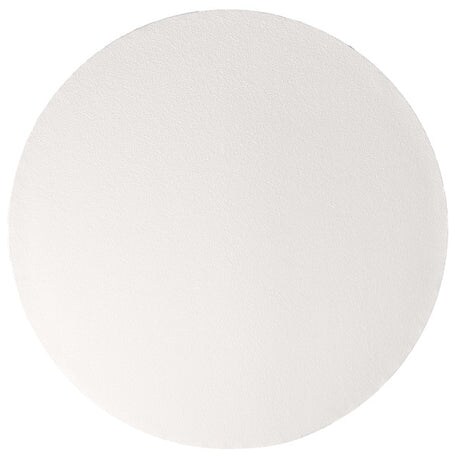 14&#x22; Round White Foil Cake Board Drum