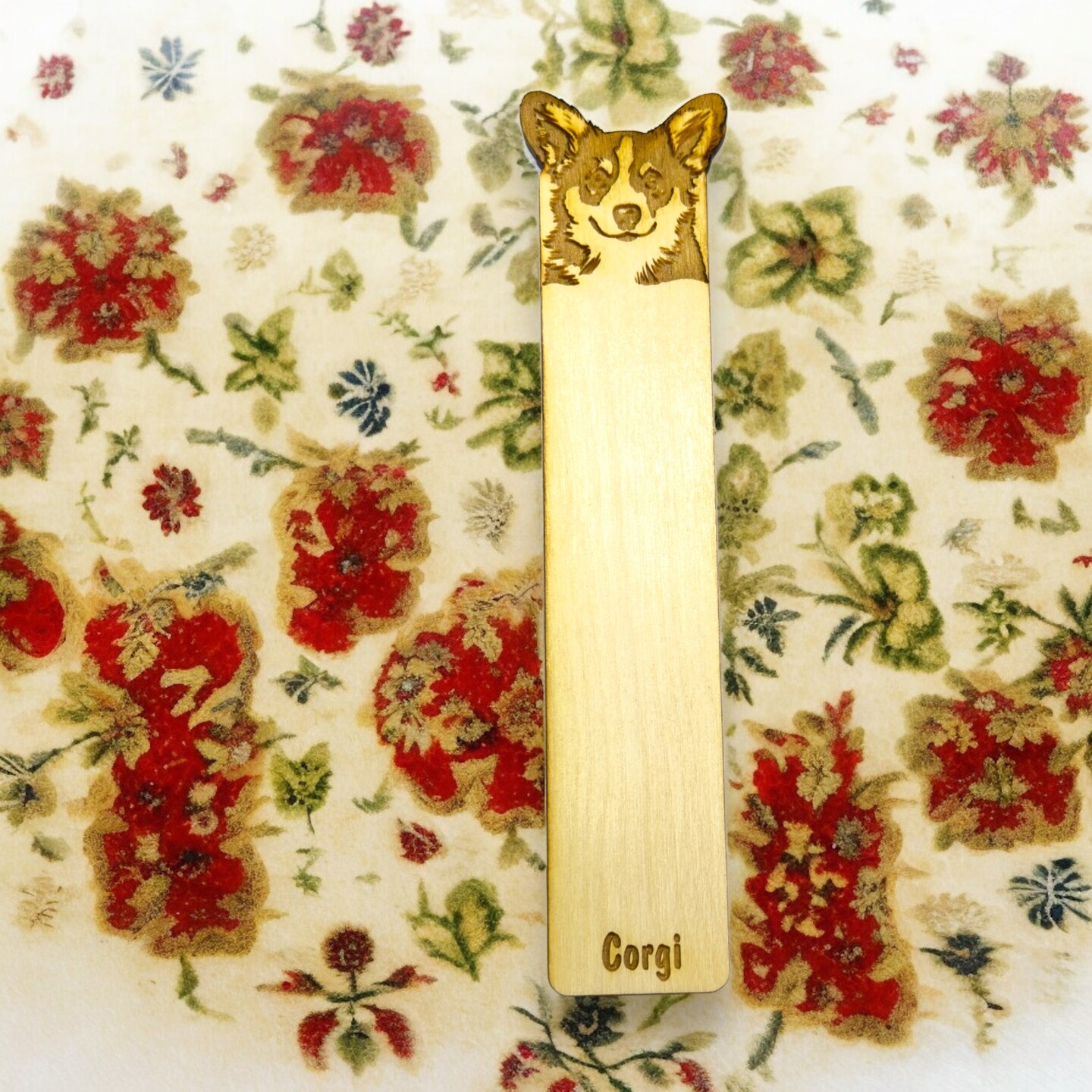 Bookmark - Corgi Dog - Birch wood Bookmark - Corgi Dog - Birch wood