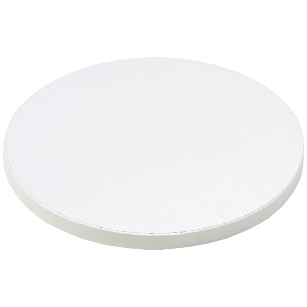 8&#x22; Round White Foil Cake Board 5ct