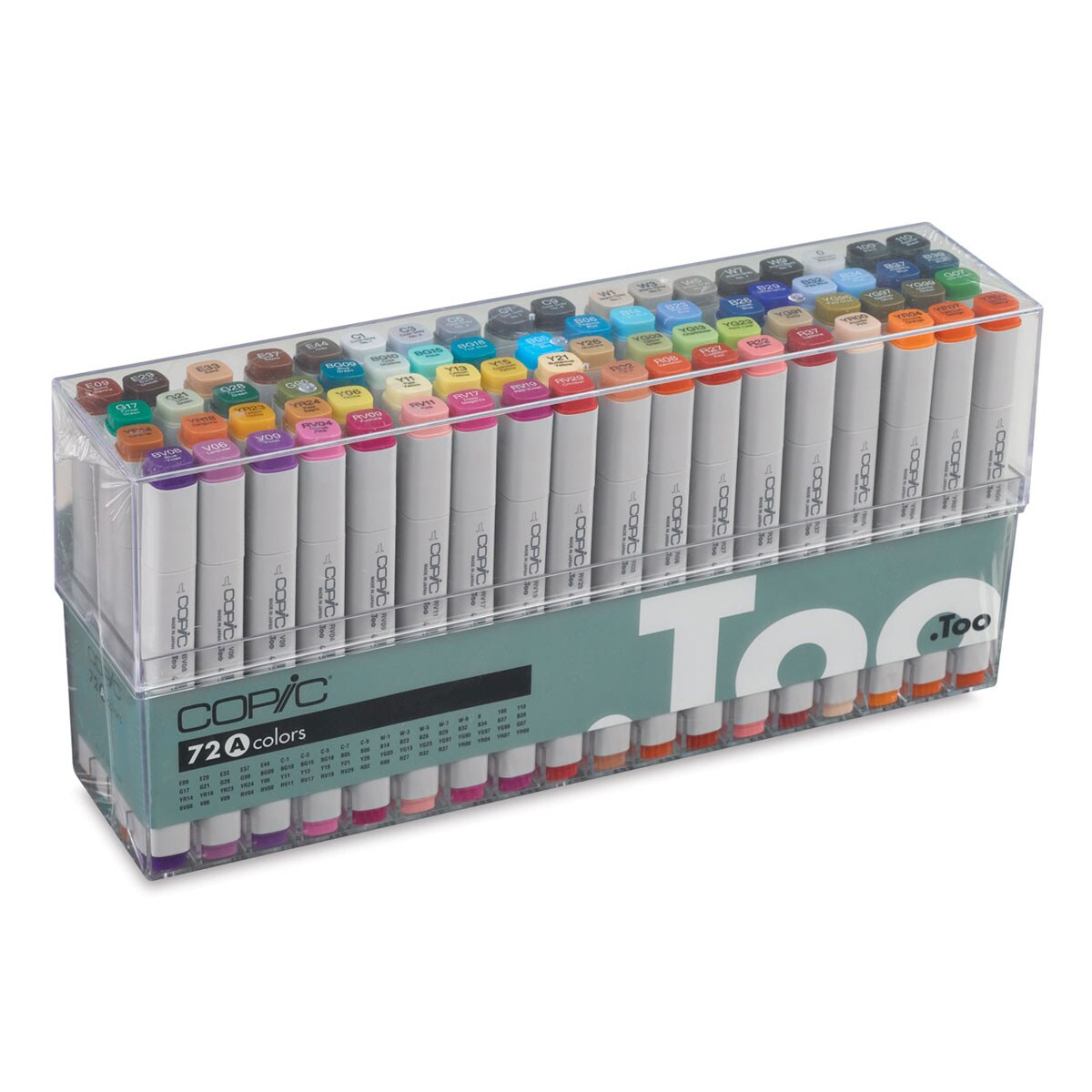 Copic Classic Marker - Set A Broad Range, Set of 72