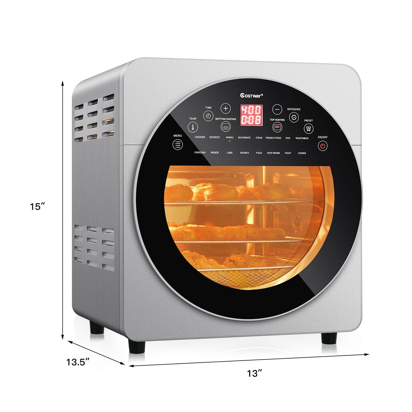 1 Air Fryer Toaster Rotisserie Dehydrator Oven