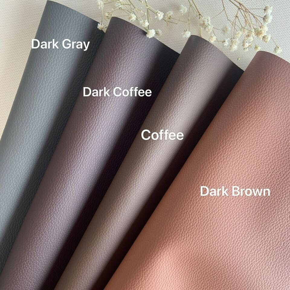 50+ Colors Vinyl Fabric Faux Leather Auto Upholstery 56&#x22;Wide Continuous By Yard
