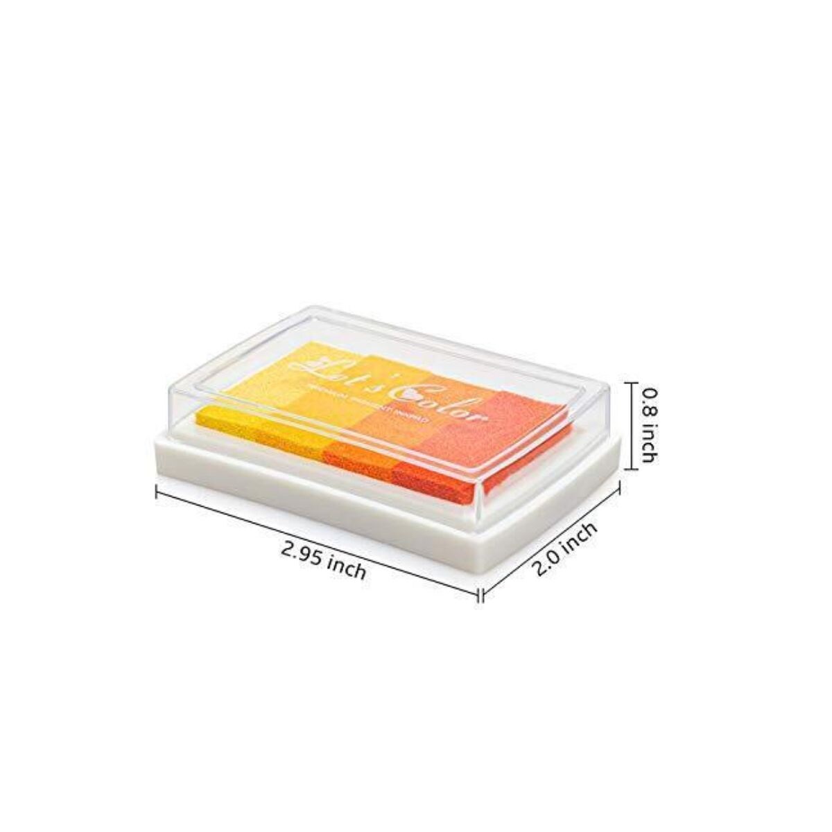 Colorful Washable DIY Stamp Ink Pads for Kids Set of 6