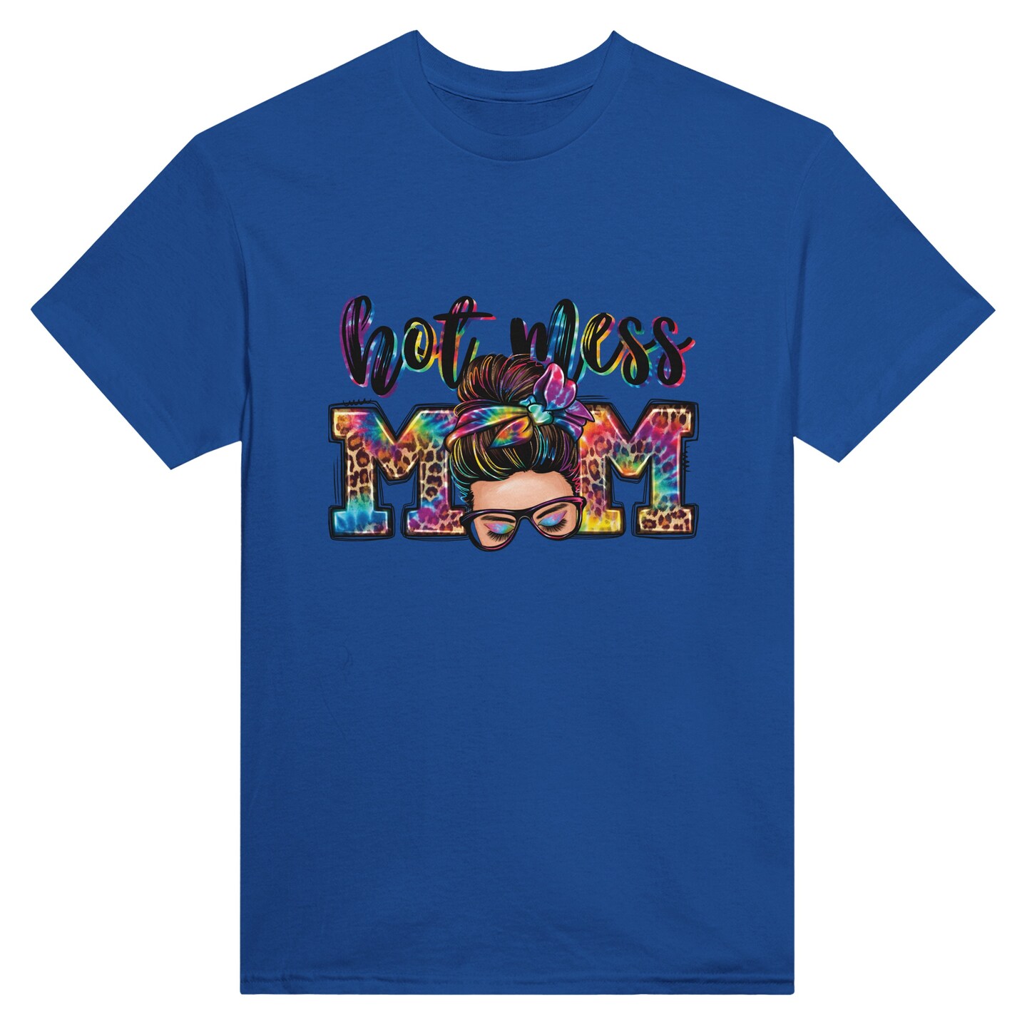 Hot Mess Mom Messy Bun Shirt Makerplace By Michaels