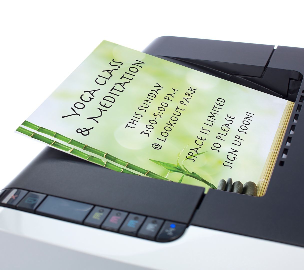 Great Papers! Serenity and Bamboo Stationery Letterhead, Invitations, Announcements and Personal Messages, Printer Friendly, 8.5"x11", 50 Pack