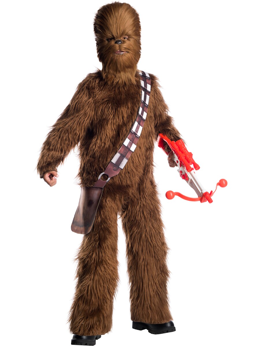 Chewbacca Costume Childs Classic Star Wars Deluxe Wookie Chewbacca Costume Childs Classic Star Wars Deluxe Wookie