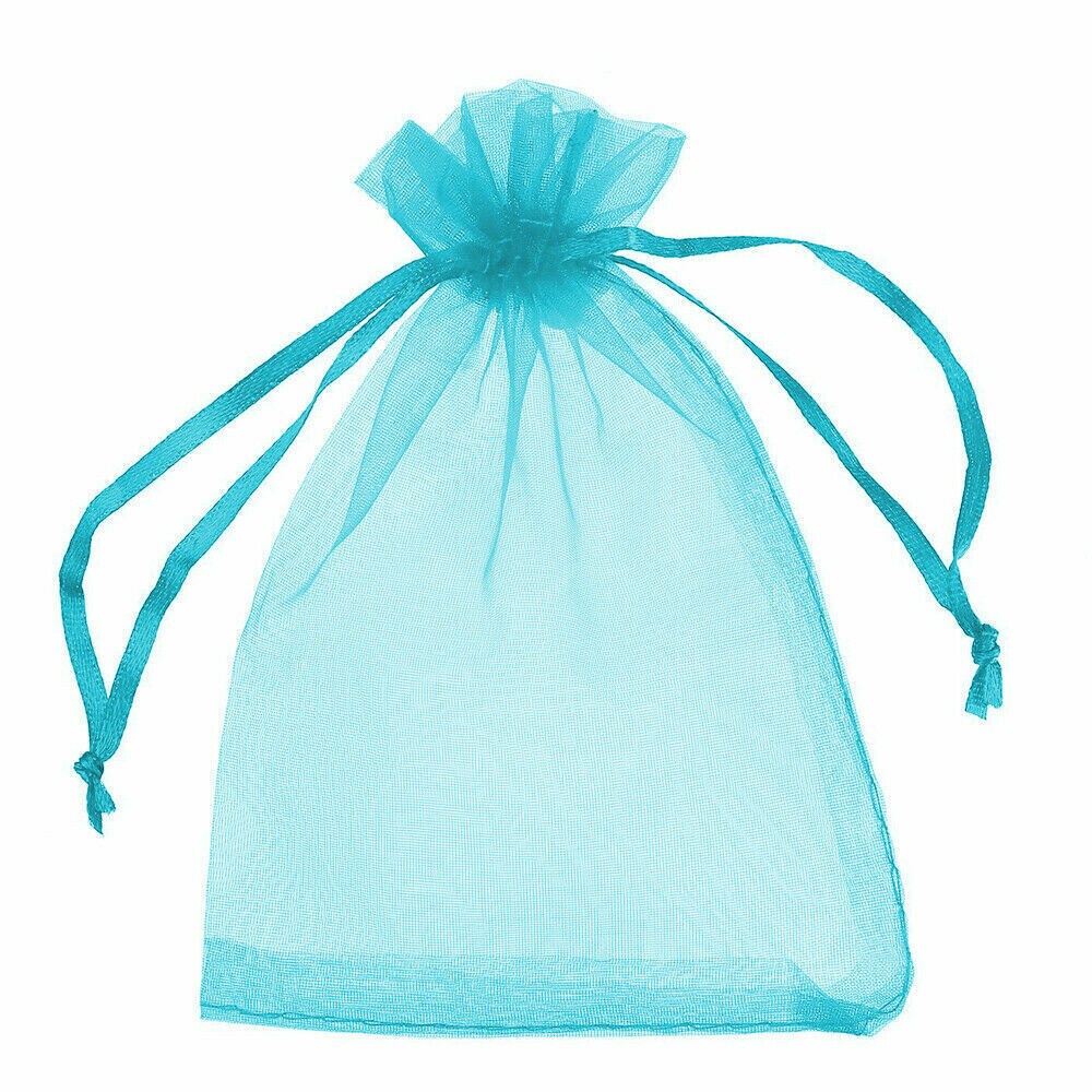 5x7 Organza Drawstring Bags Pouch 200 pcs