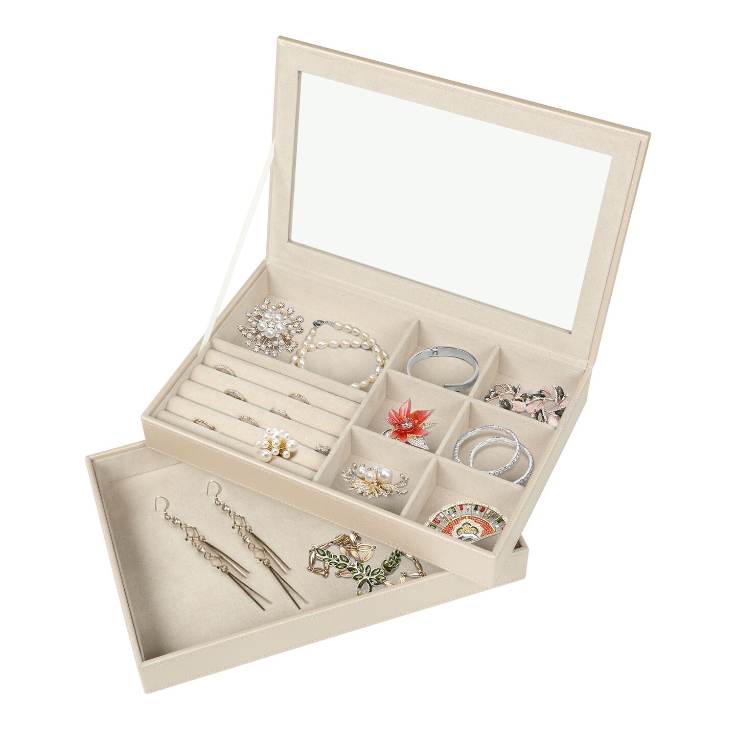 Esther Stackable Jewelry Organizer Trays