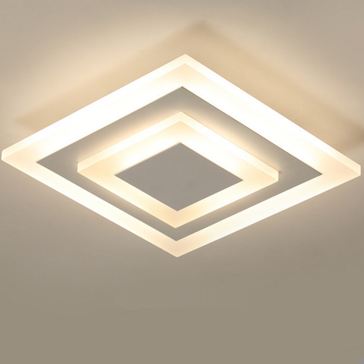 Kitcheniva Square Flush Mount Ceiling Light Fixture