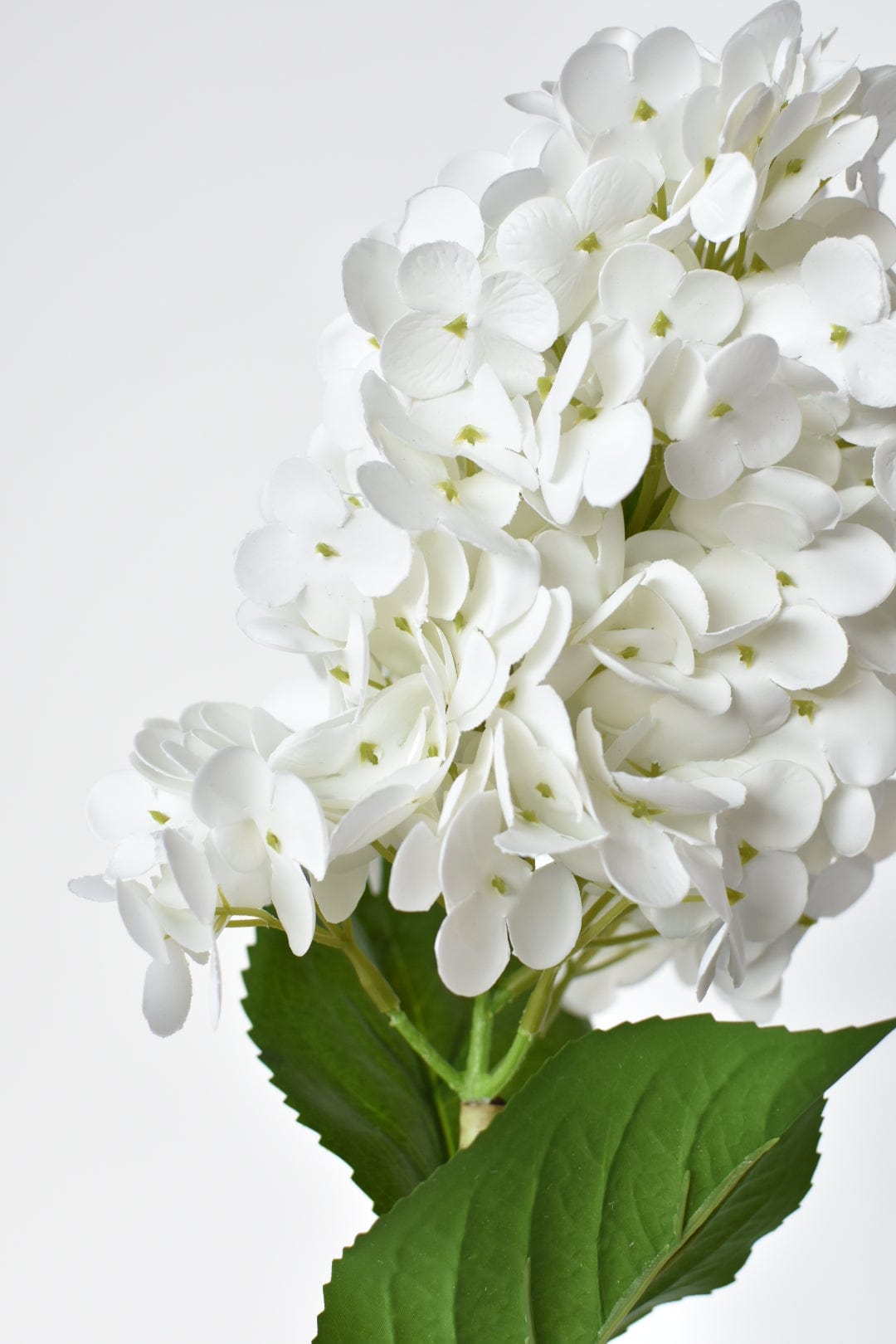 29&#x22; Faux Real Touch White Cone Hydrangea