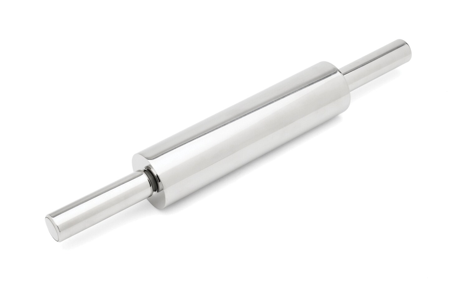 Metallic Rolling Pin with Stainless Steel Handles