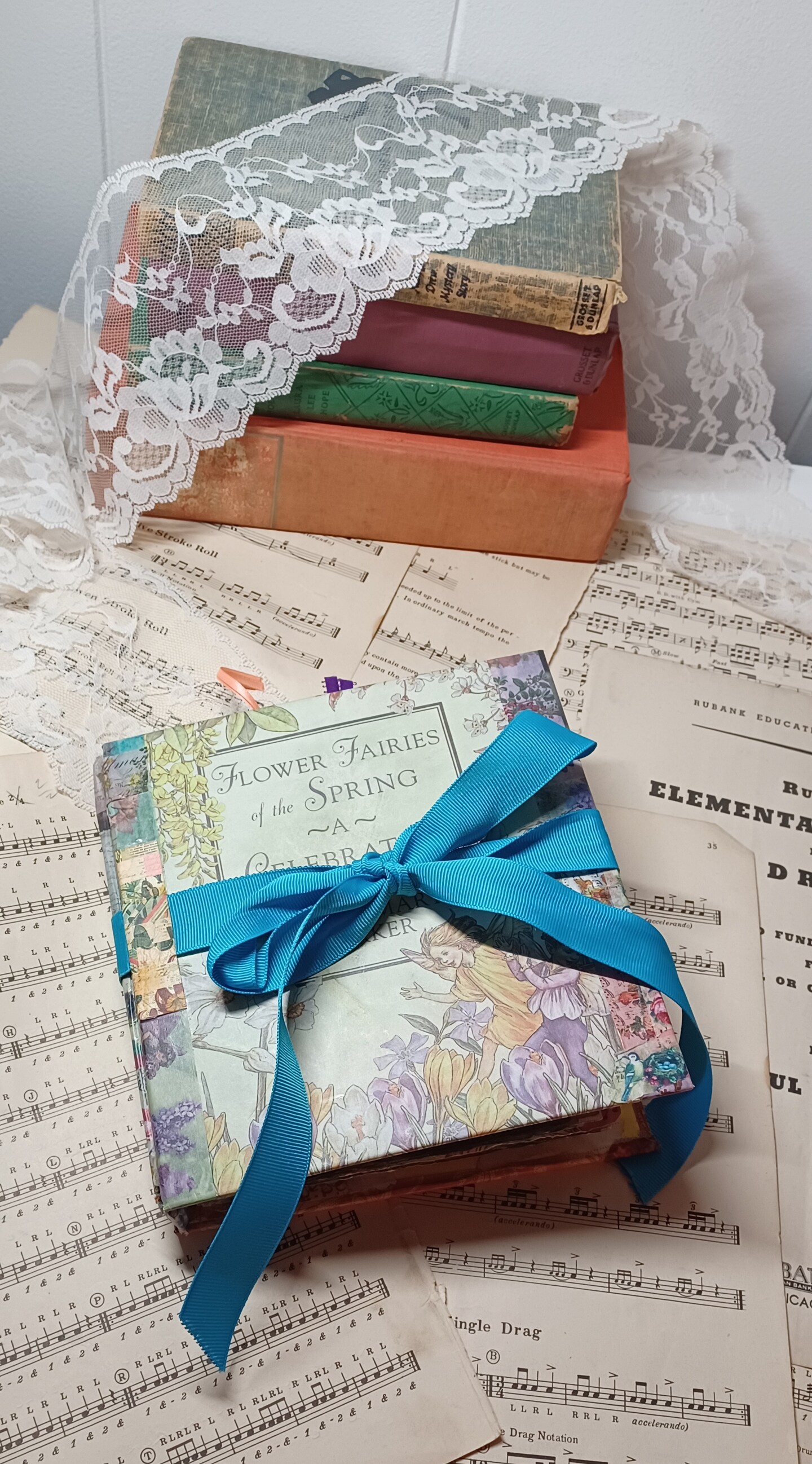 Fairy Junk Journal creative way to combine scrapbooking and