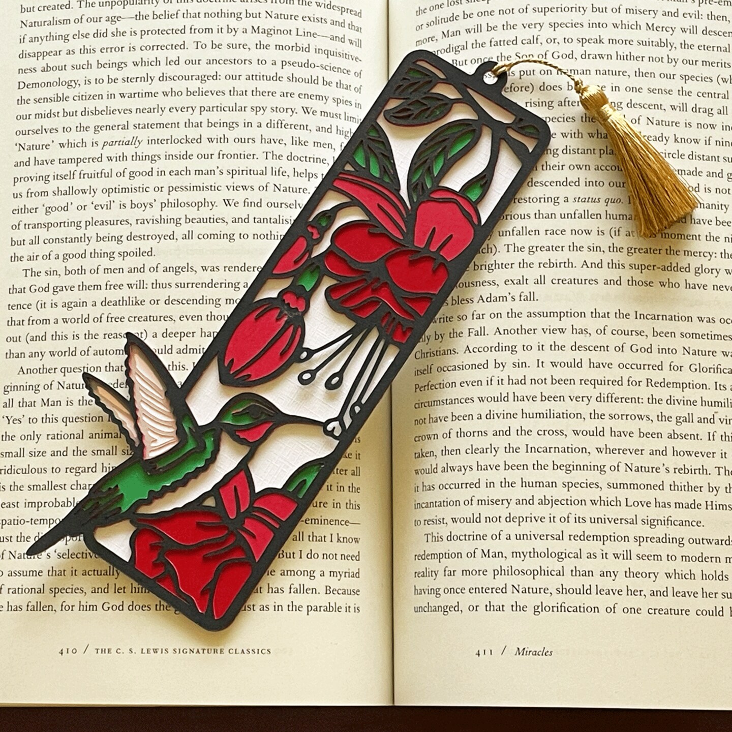 Hummingbird Bookmark image 1