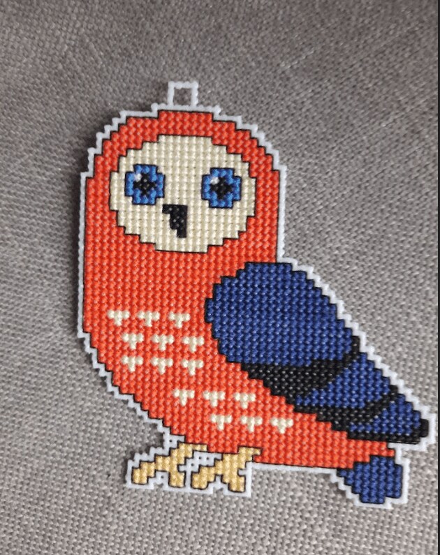 &#x22;Owls&#x22; Counted Cross-Stitch Kit