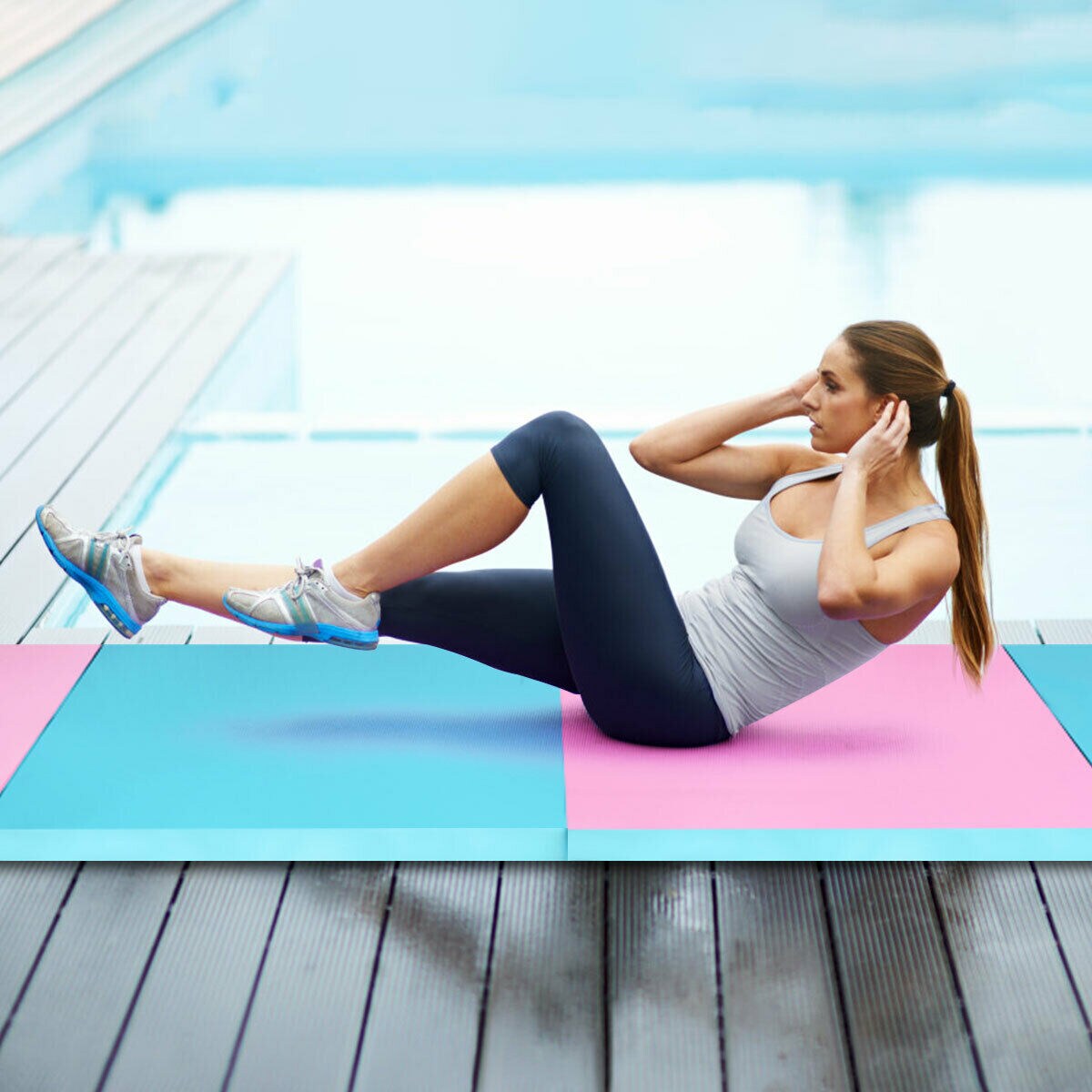 Folding Gymnastics Tumbling Gym Mat