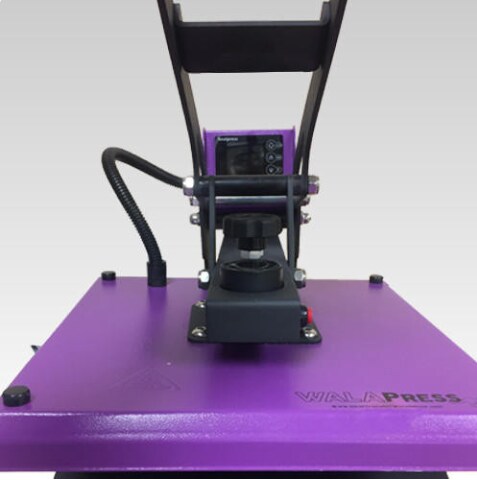 15 x 15 WALAPress Manual Heat Press Purple V2