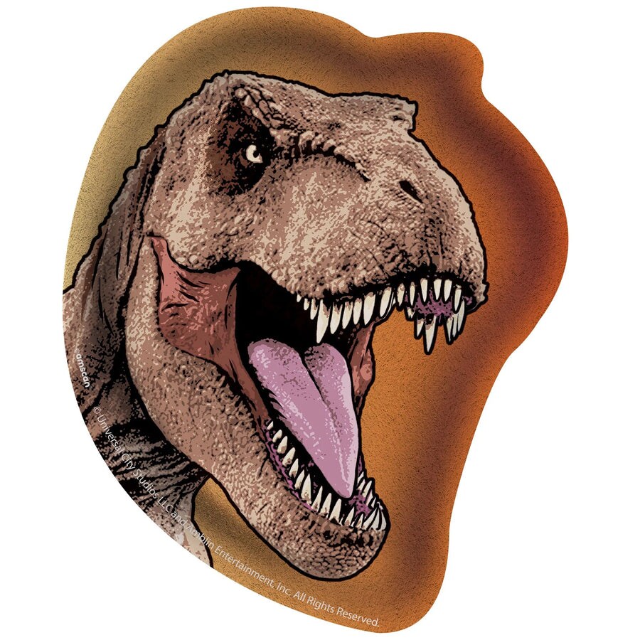 Jurassic World Into the Wild Shaped 7&#x22; Plates, 8ct