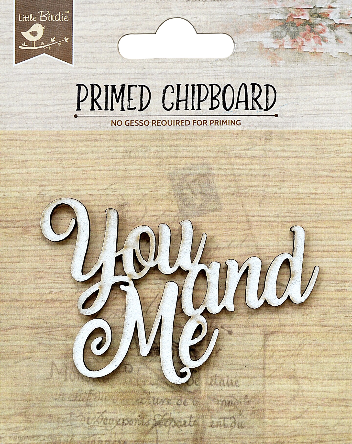 Little Birdie Laser Cut Primed Chipboard 1/Pkg