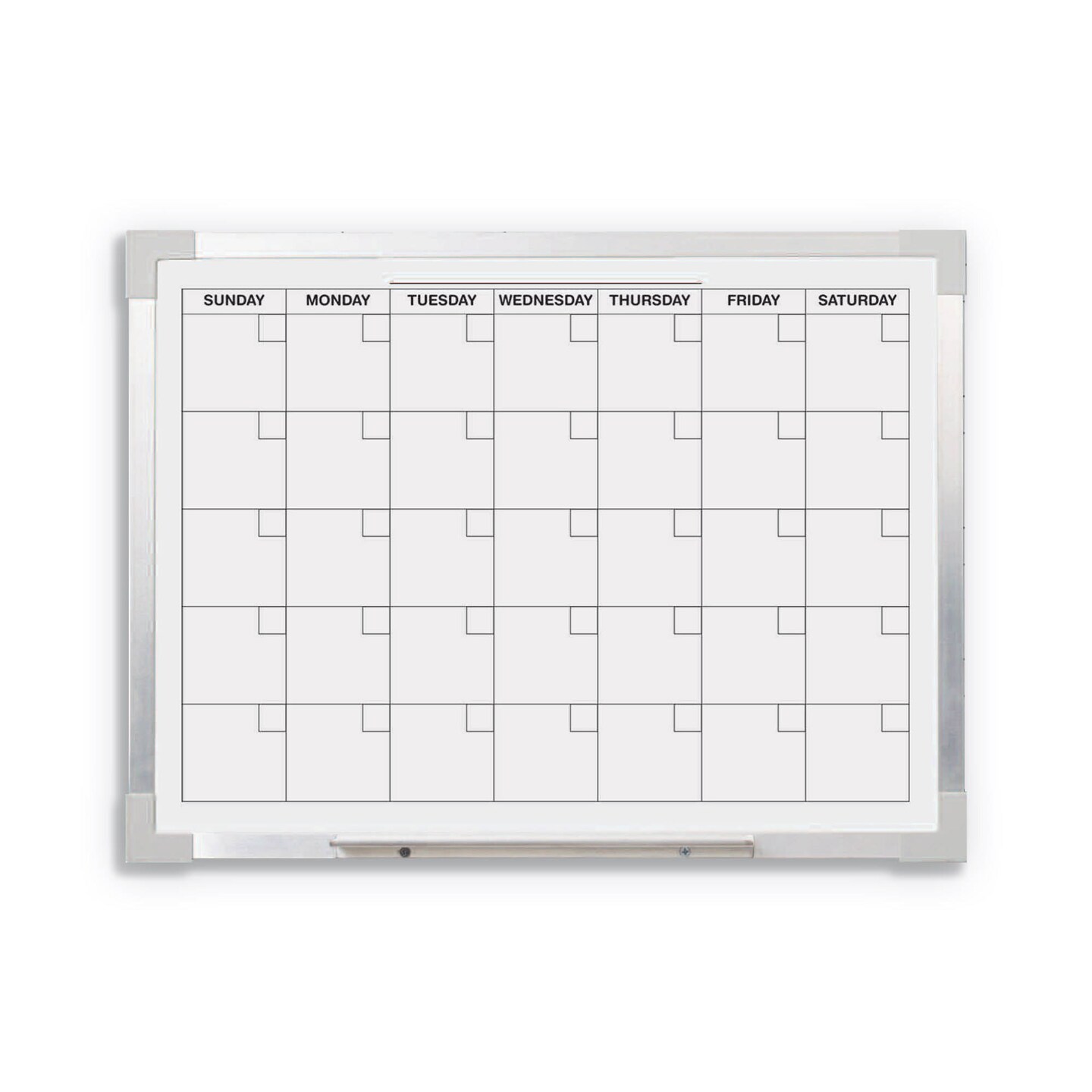 18 x 24 Aluminum Framed Calendar White Dry Erase Board Michaels