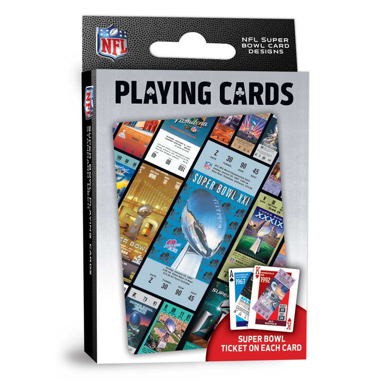 Masterpieces   Officially Licensed NFL League-NFL Playing Cards - 54 Card Deck for Adults