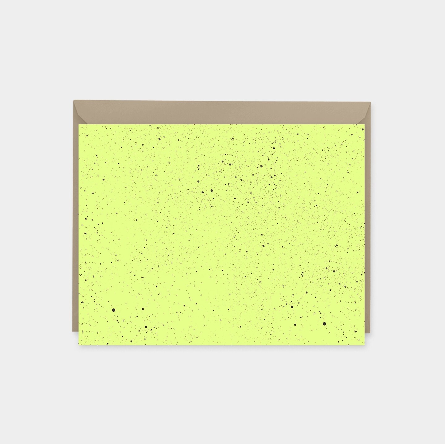 Speckle Cards, Blank Thank You Card,