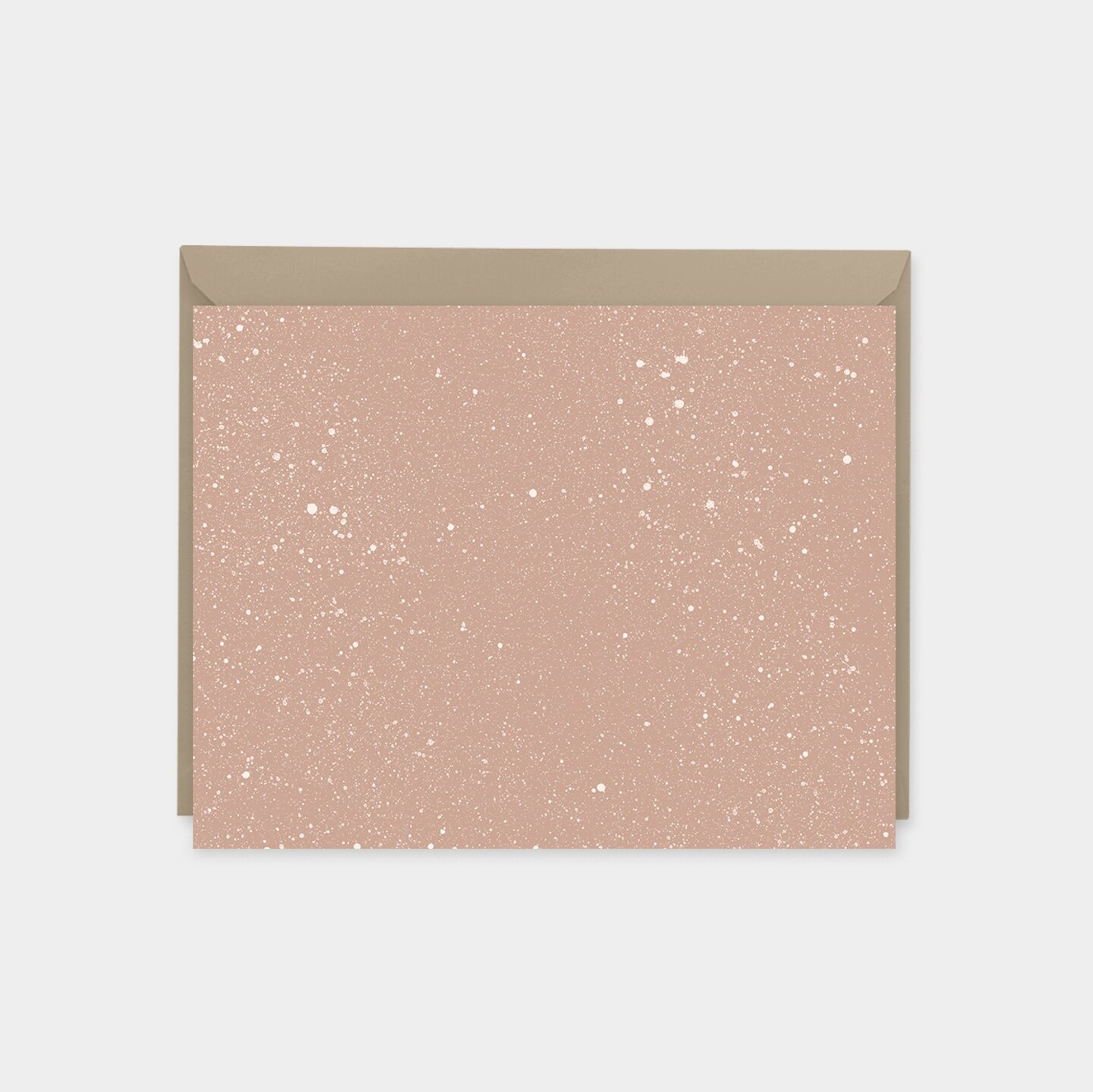 Speckle Cards, Blank Thank You Card,