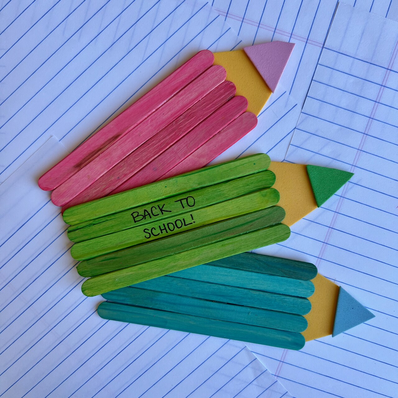 Kids Club: Giant Back to School Pencils