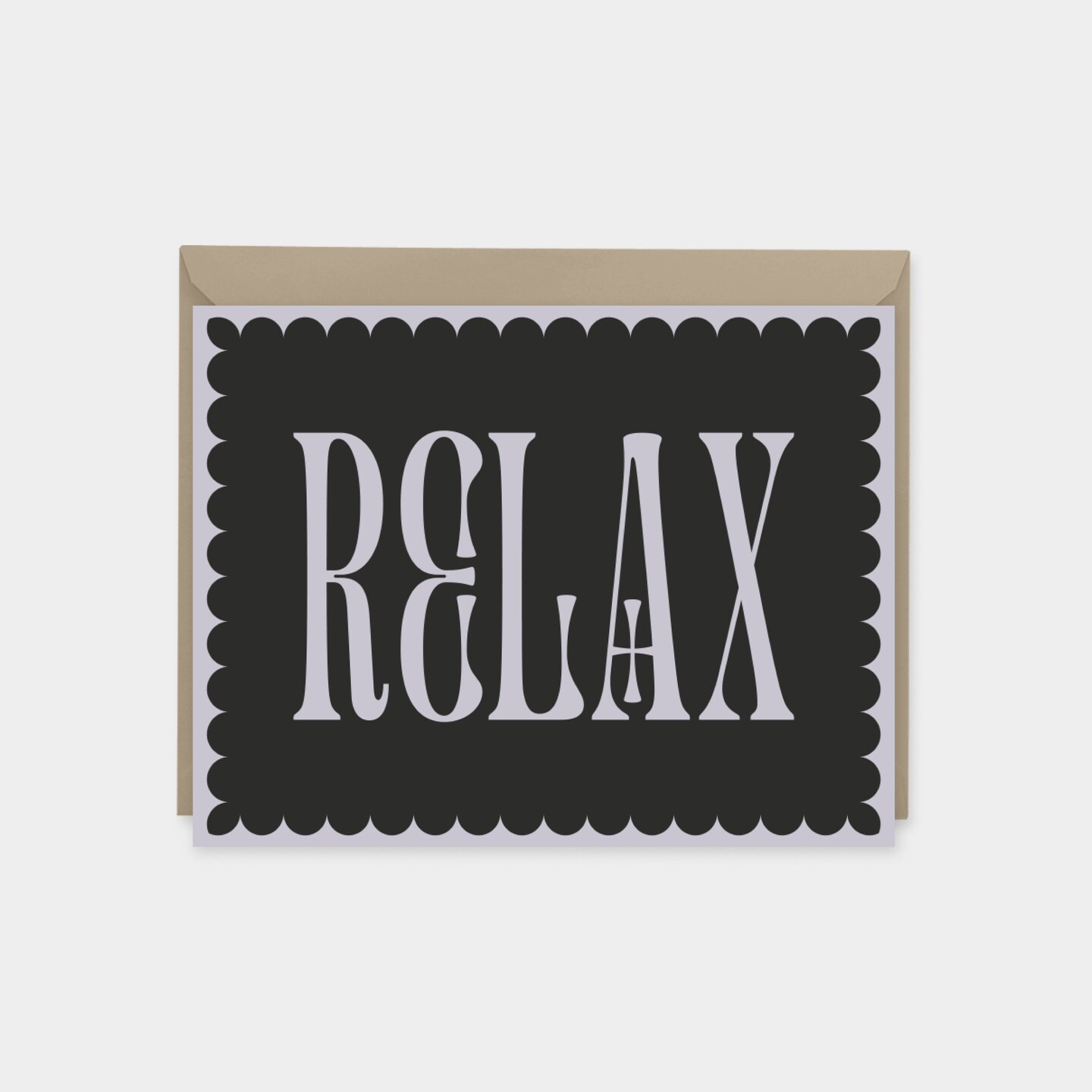 Decorative Typography Cards, Ornate Type