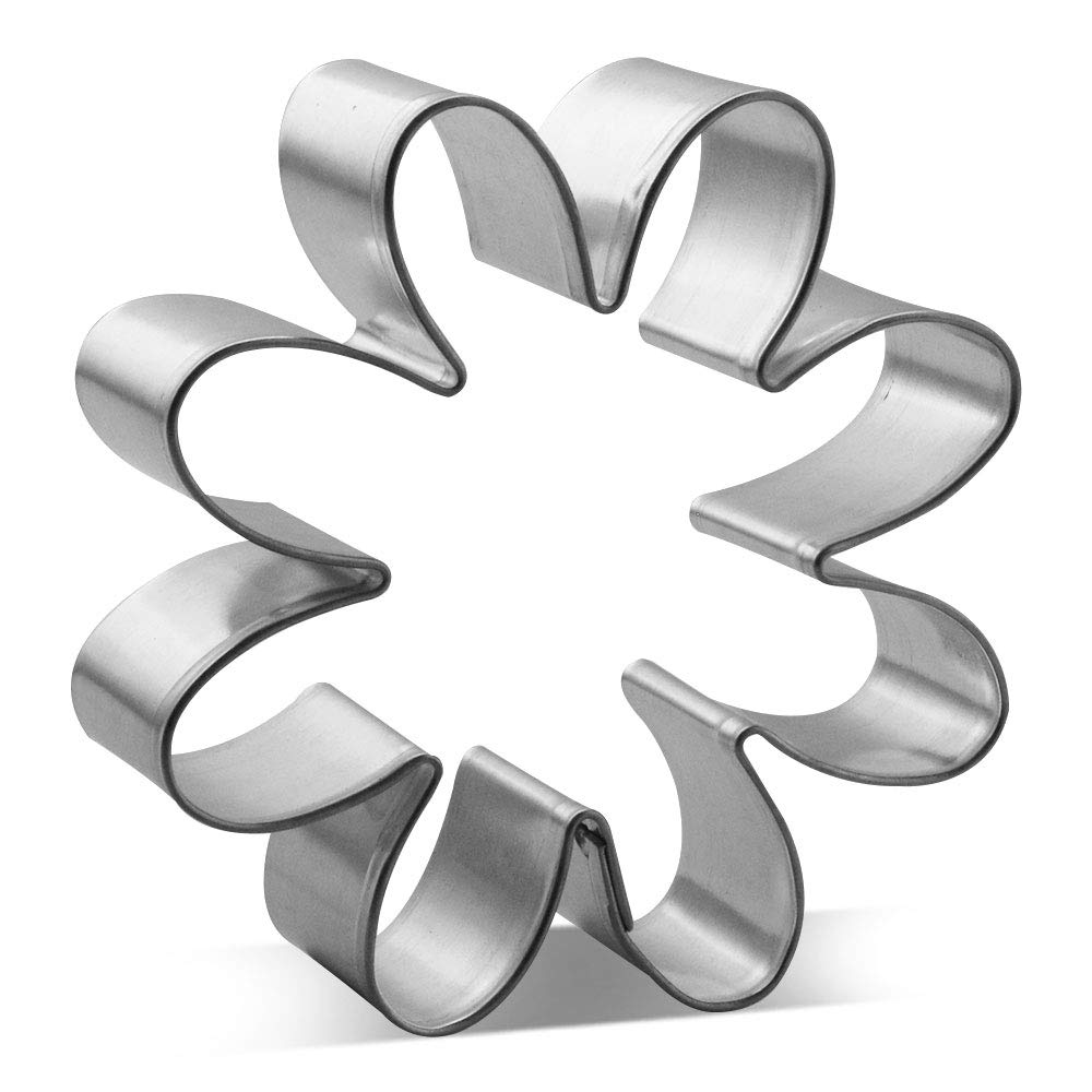 Daisy Flower Cookie Cutter 3 in - Made in the USA – By CookieCutter.Com - Tin Plate Steel