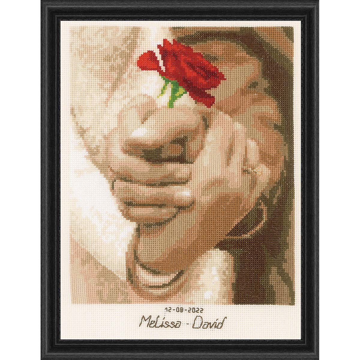 Vervaco  Wedding Rose Counted Cross-Stitch Kit