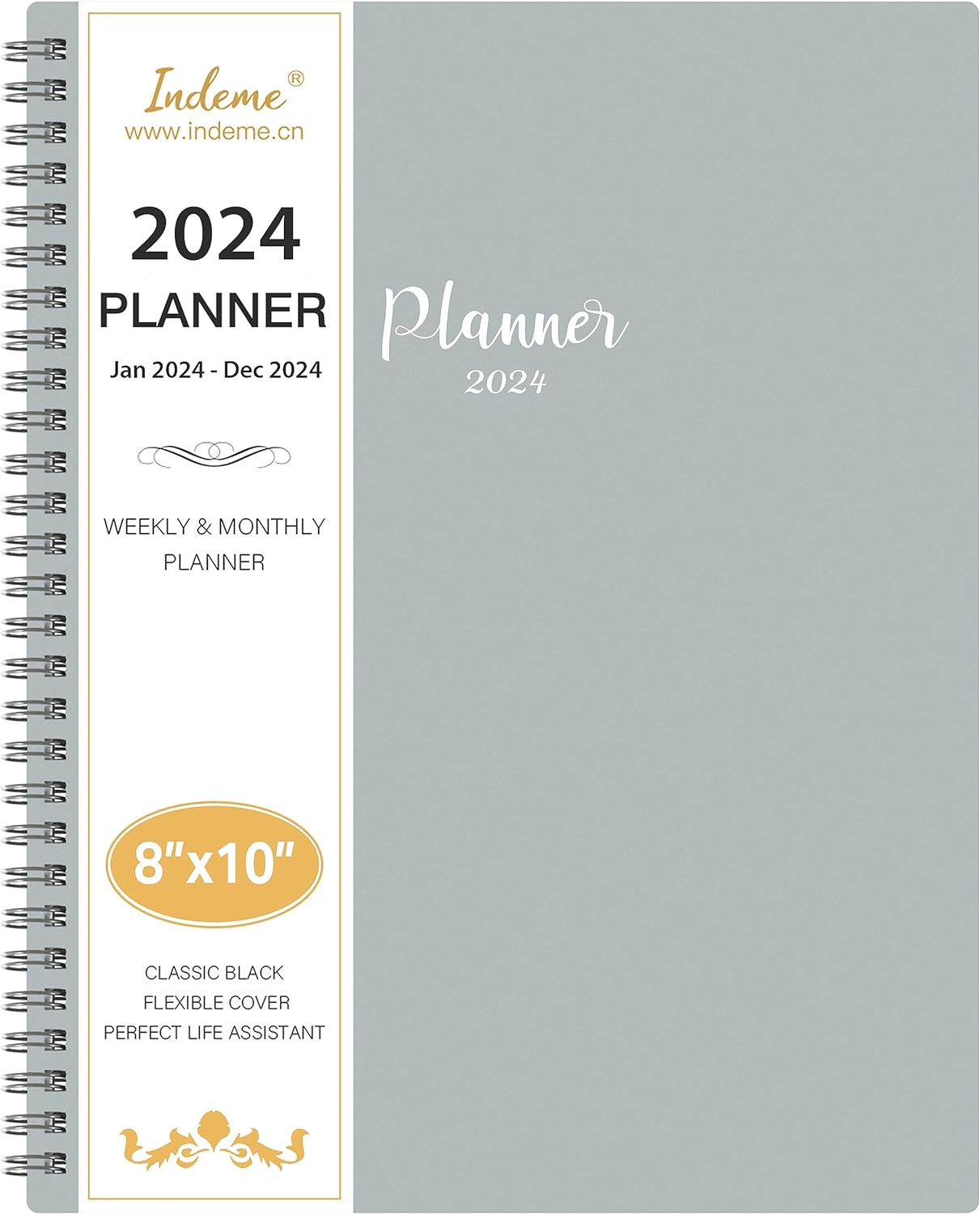 Flexible Cover Planner with Marked Tabs