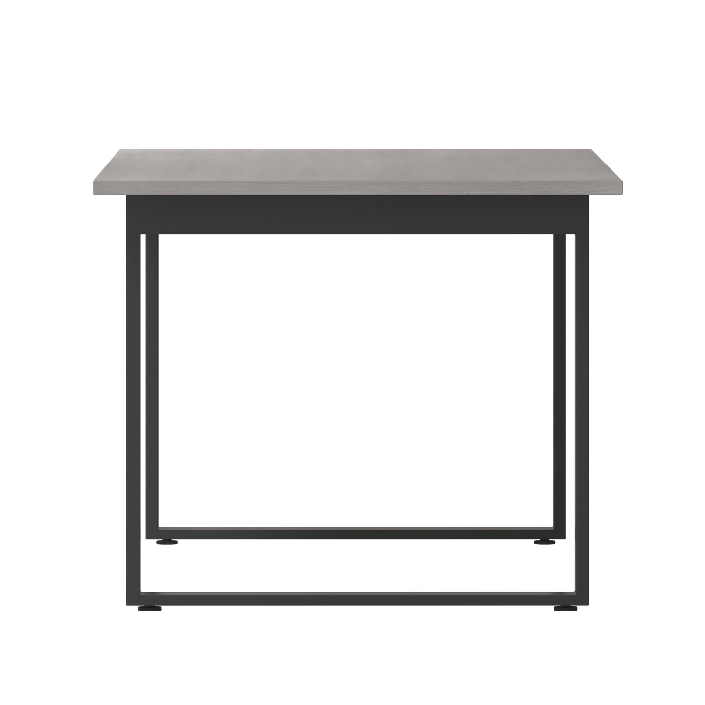 Emma and Oliver Remy 72x36 Dining or Gaming Table with Double Sided Laminate Table Top and Heavy Duty U-Frame Steel Base