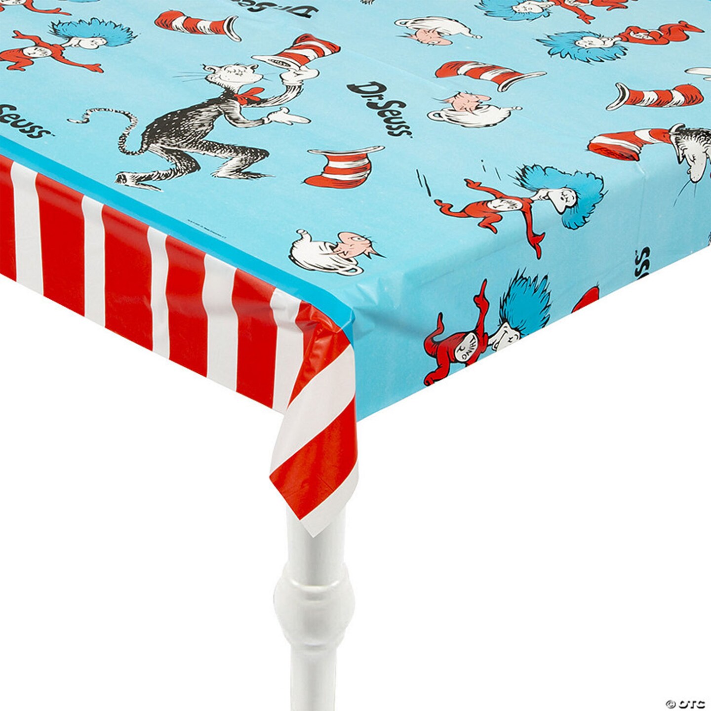 Seuss Plastic Tablecloth Roll 40&#x22; x 100 ft.