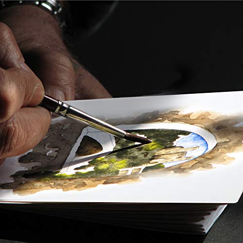 24 Pack Painting Art Panel Boards - 5x7 Inch, 24 Pack Primed Mini Canvases,100% Cotton,Acid Free,Professional Quality Artist Canvas Board for Hobby Painters,Students & Kids