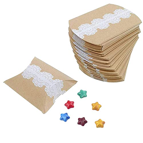 50 Sets Vintage Key Bottle Openers, Wedding Favor Souvenir Gift for Guests with Escort Card Thank You Tag Pillow Box and Jute Rope (White Lace)