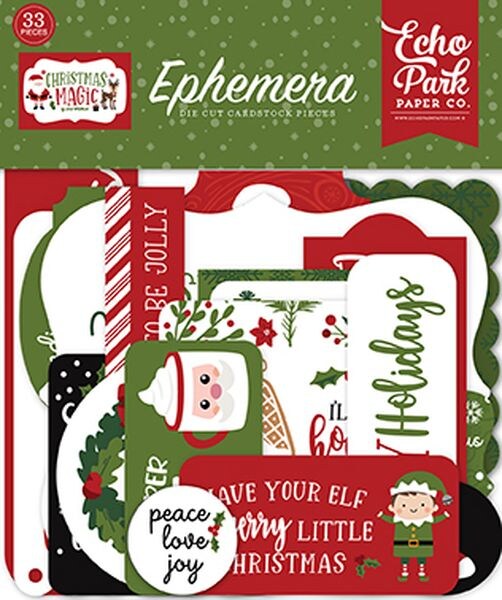 Echo Park Christmas Magic Ephemera | Michaels