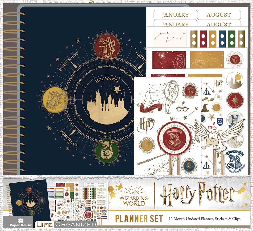 Harry Potter Navy Constellation Weekly Undated Planner Set