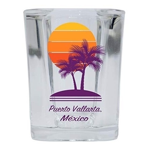 R and R Imports Puerto Vallarta Mexico Shot Glass