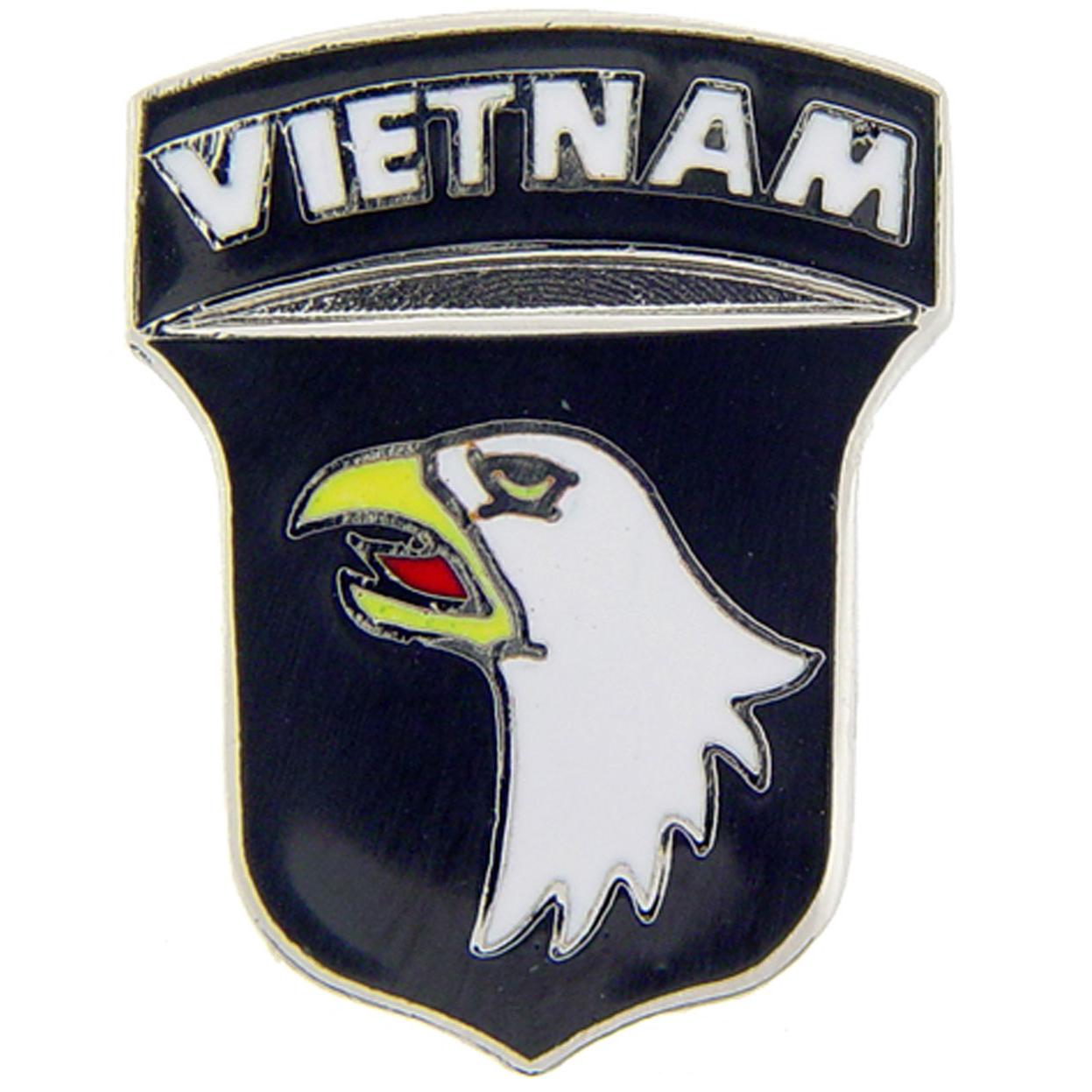 U.S. Army 101st Airborne Division Vietnam Pin 1&#x22;