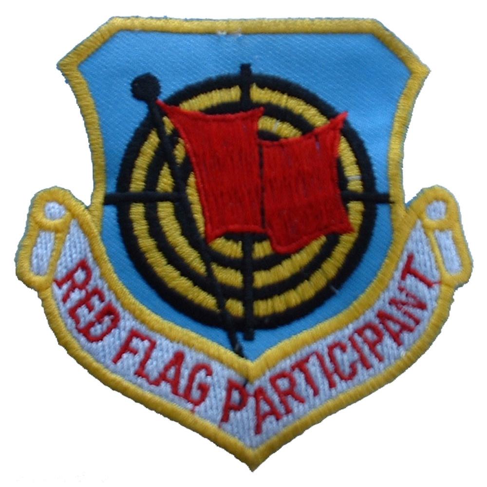 U.S. Air Force Red Flag Participant Patch 3&#x22;
